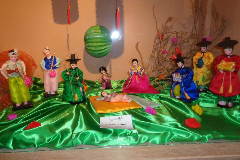 Exposition - des crèches d'Asie