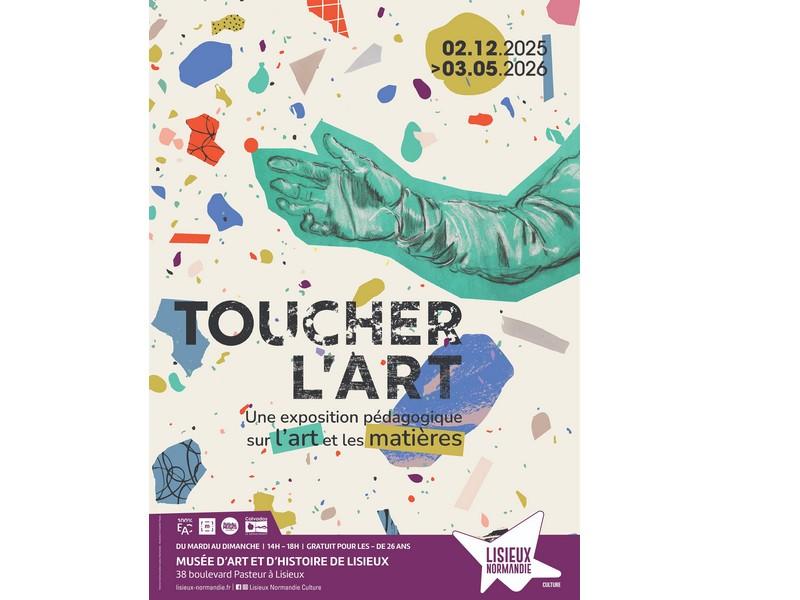 Toucher l'art: une exposition pédagogique sur l'art, les émotions et les matières