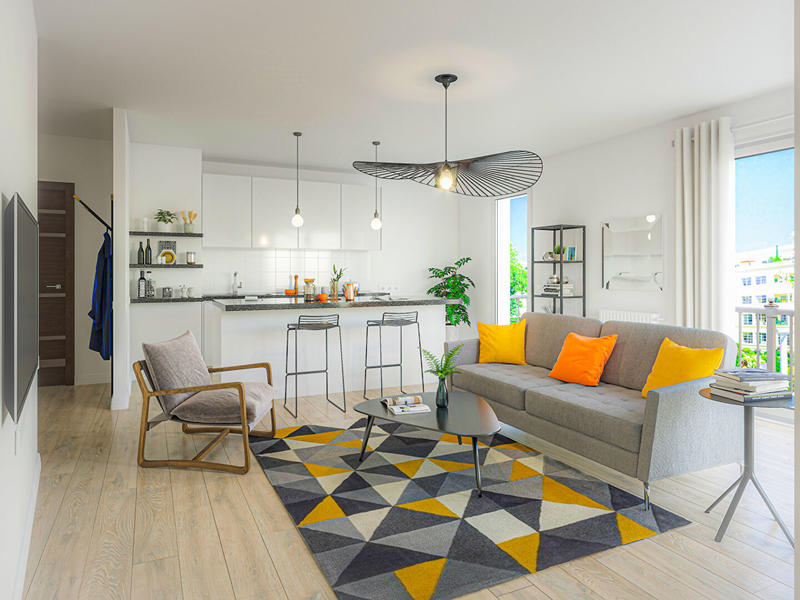 Appartement - 42 m² - 2 pièces