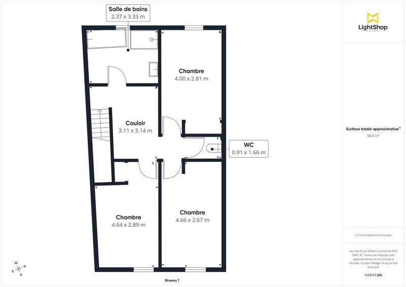 Maison - 100 m² - 4 pièces