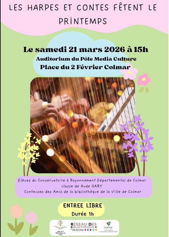Les harpes et contes fêtent le printemps