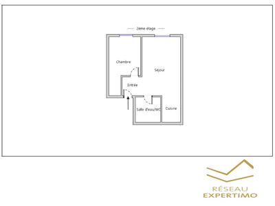 Appartement - 31 m² - 2 pièces