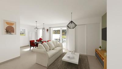 Appartement - 61 m² - 3 pièces