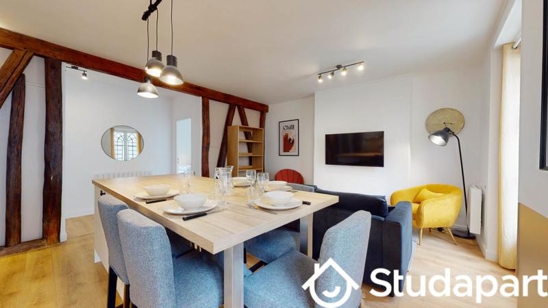 Chambre - 9 m² - 1 pièce