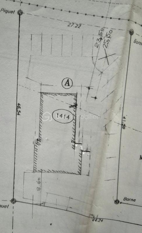 Terrain agricole - 1 413 m²