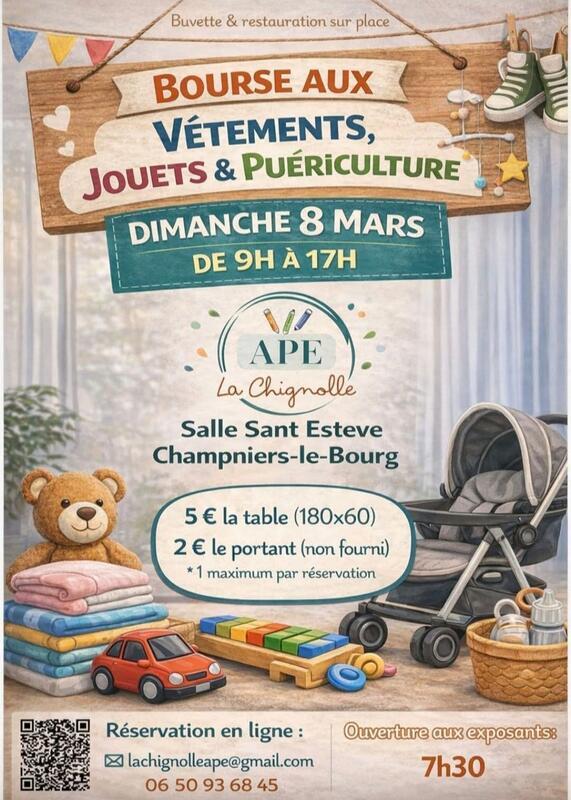 Bourse aux jouets - puériculture