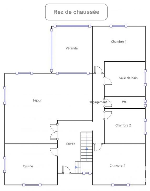 Maison de maîtres - 160 m² - 7 pièces