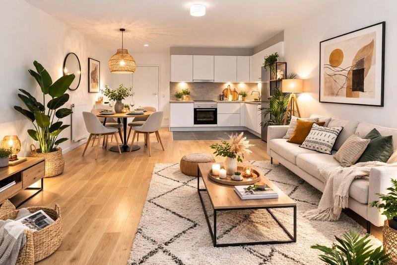 Appartement - 45 m² - 2 pièces