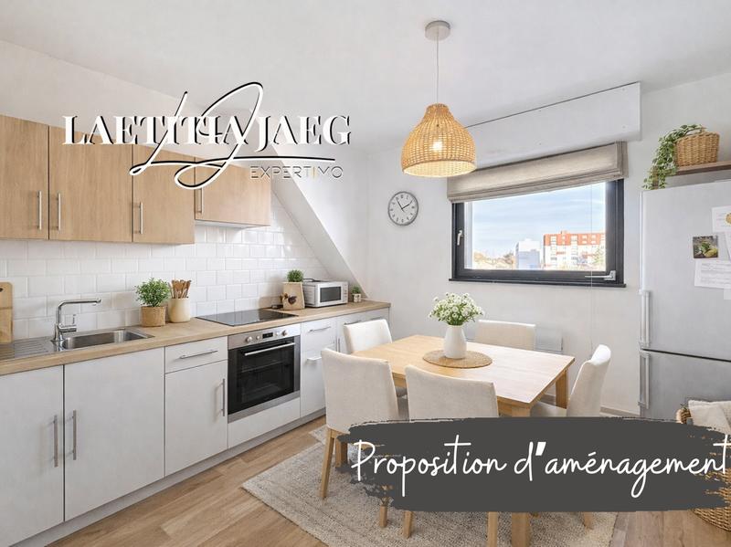 Appartement - 48 m² - 2 pièces