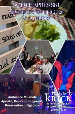 Domaine Krick Hubert - Soirée Après-Ski