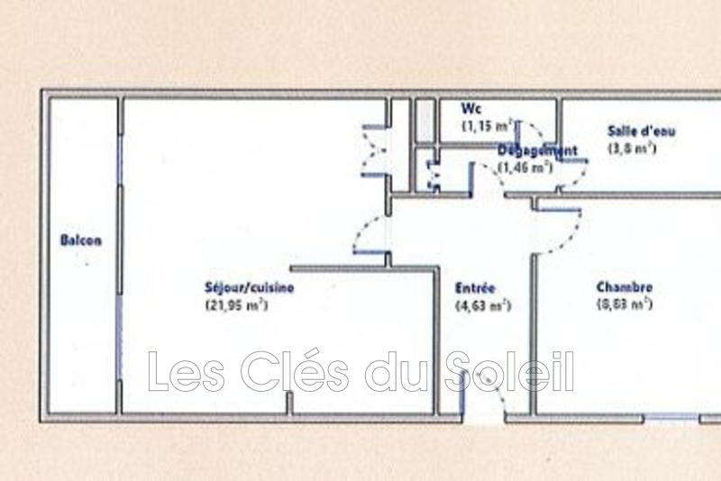 Appartement - 42 m² - 2 pièces