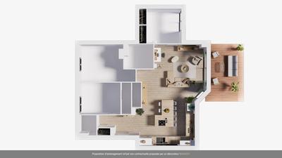 Appartement - 86 m² - 4 pièces