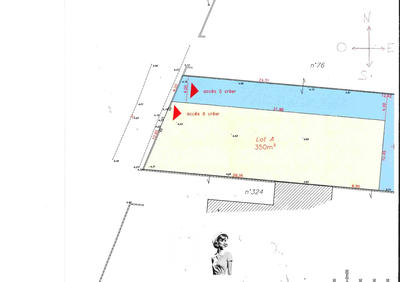 Terrain - 350 m²