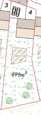 Terrain - 699 m²