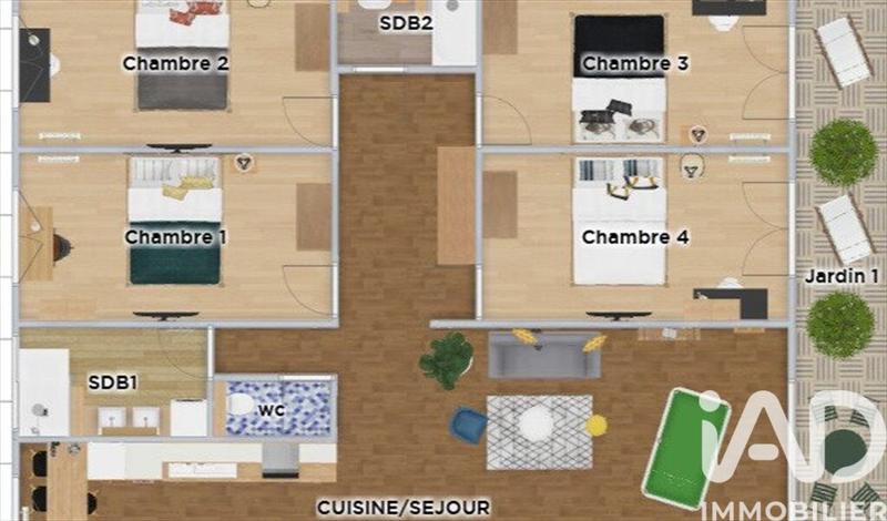 Appartement - 109 m² - 5 pièces