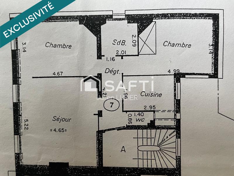 Appartement - 67 m² - 3 pièces