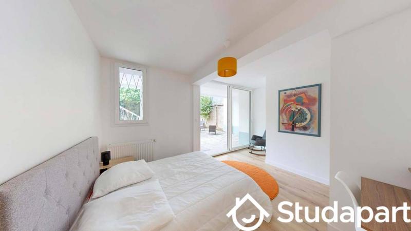 Chambre - 11 m² - 1 pièce