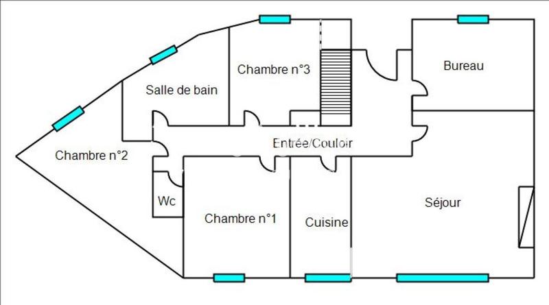Maison - 126 m² - 8 pièces