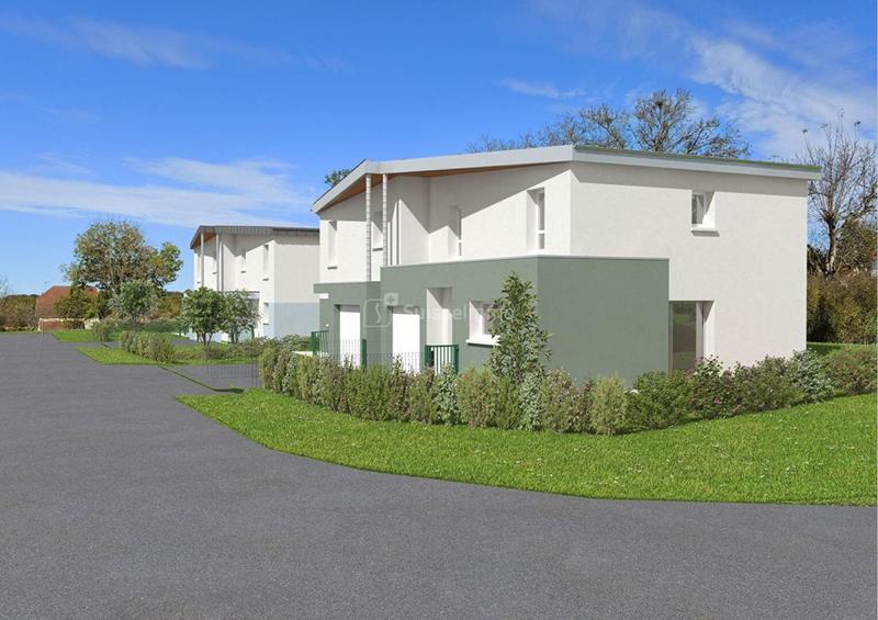 Maison jumelée - 85 m² - 4 pièces