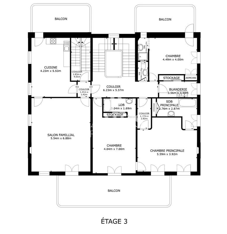 Maison - 510 m² - 16 pièces