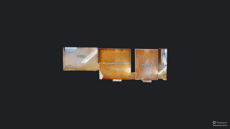 Appartement - 43 m² - 2 pièces