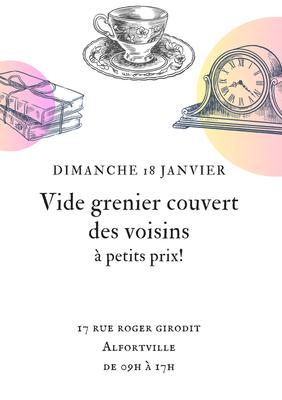 Vide grenier du voisinage