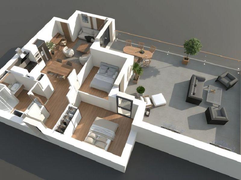 Appartement - 42 m² - 2 pièces