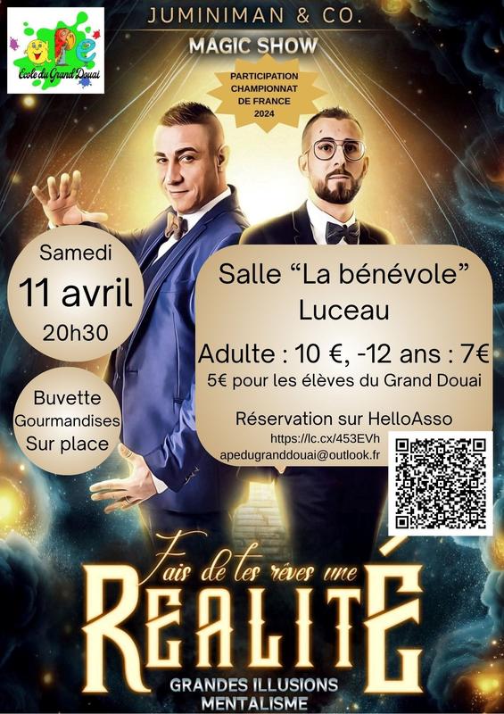 Spectacle de magie Juminiman &amp;Co