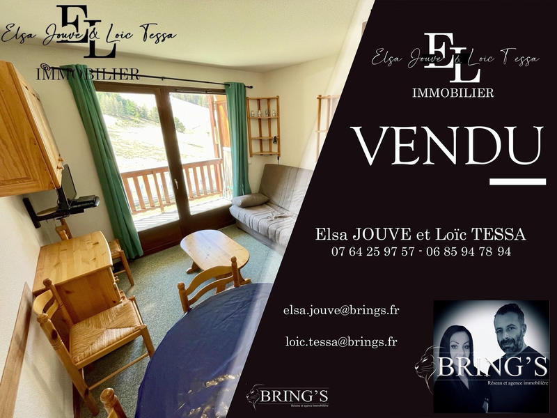 Appartement - 28 m² - 2 pièces