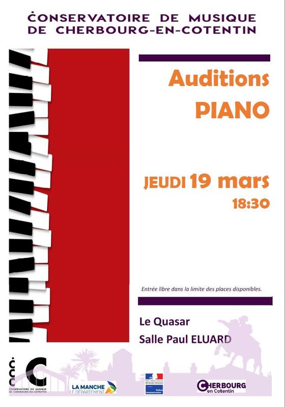 Audition de piano