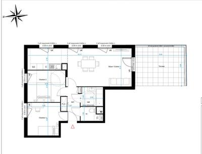 Appartement - 39 m² - 2 pièces