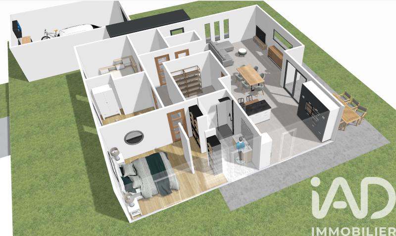 Maison - 125 m² - 4 pièces