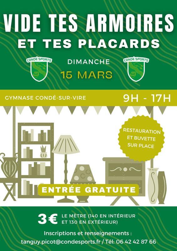 Vide tes armoires et tes placards