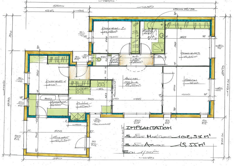 Maison - 103 m² - 5 pièces