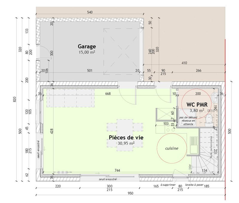 Maison - 83 m² - 4 pièces