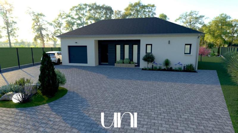 Terrain constructible - 1 252 m²