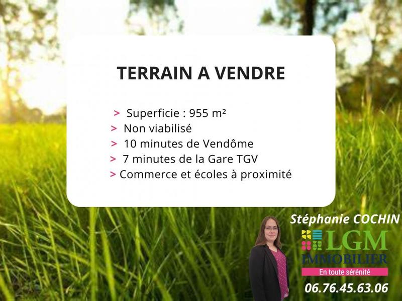 Terrain constructible - 955 m²