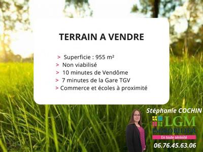 Terrain constructible - 955 m²
