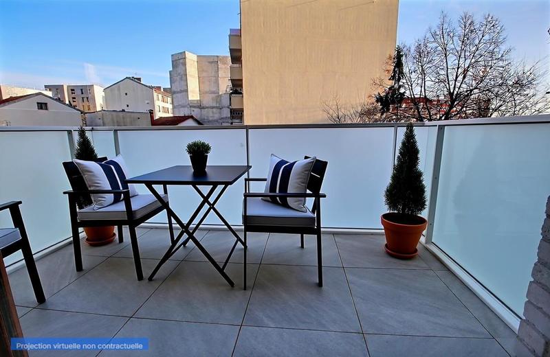 Appartement - 59 m² - 3 pièces