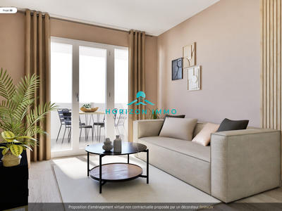 Appartement - 45 m² - 2 pièces