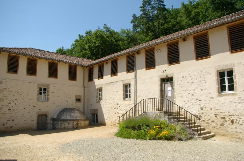 Enluminure - lettrine sur parchemin au Moulin du Got