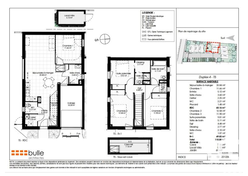Maison - 110 m² - 5 pièces