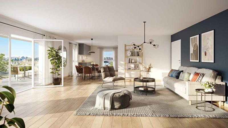 Appartement - 84 m² - 4 pièces