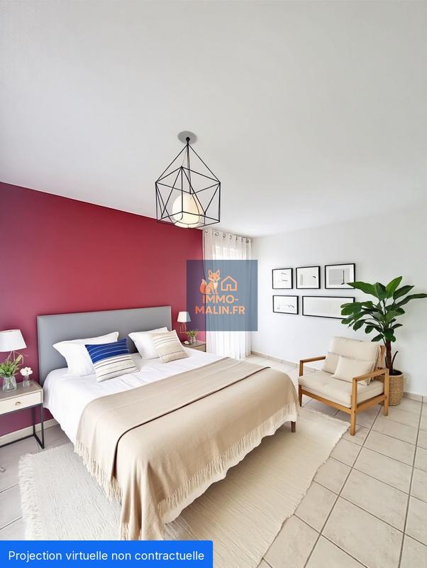 Appartement - 60 m² - 2 pièces