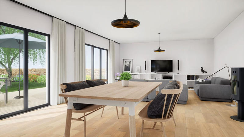 Appartement - 118 m² - 3 pièces