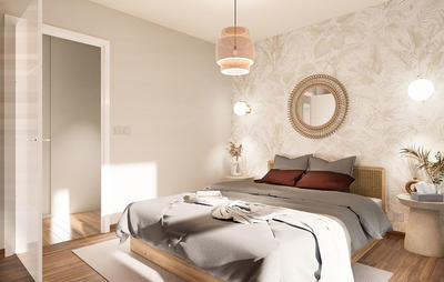 Appartement - 48 m² - 2 pièces