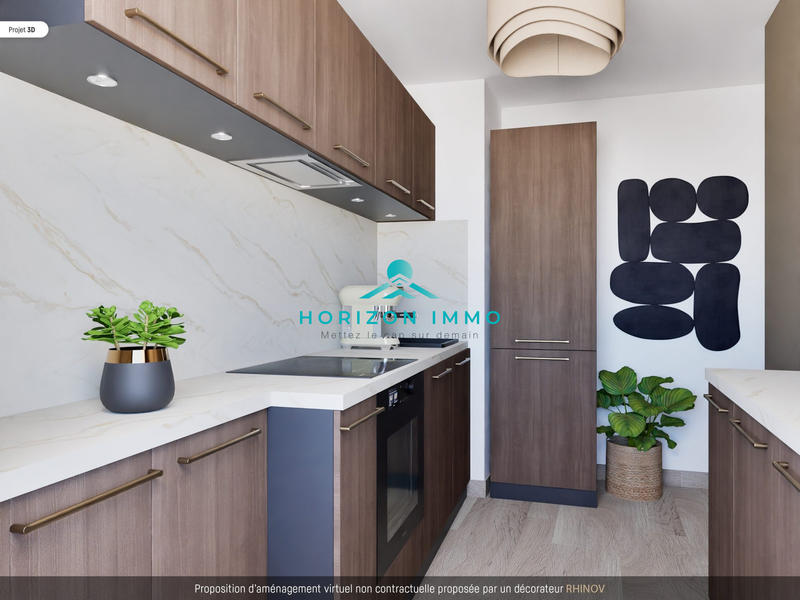 Appartement - 45 m² - 2 pièces