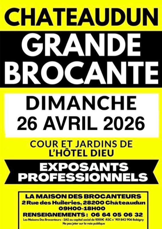 Grande brocante de la Maison des Brocanteurs