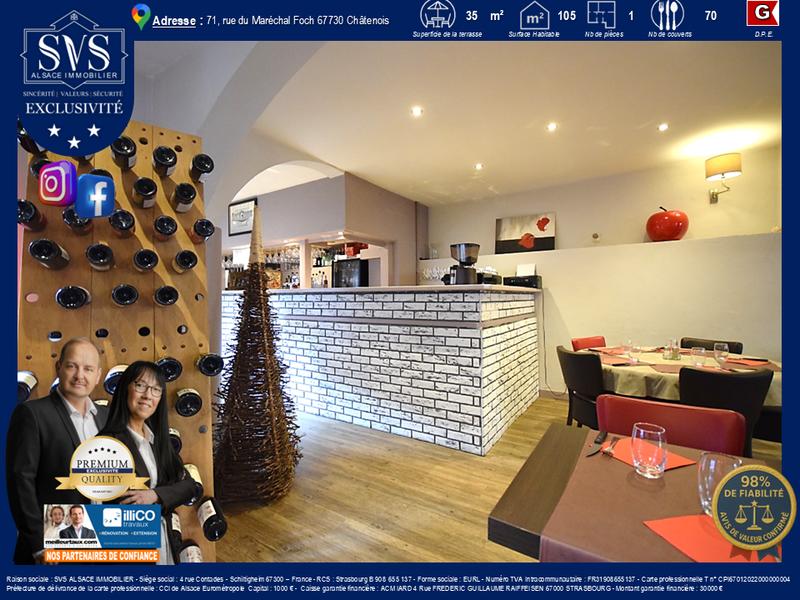 Maison - 105 m² - 1 pièce