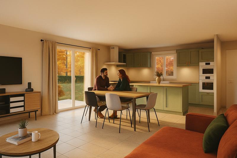 Maison - 90 m² - 4 pièces